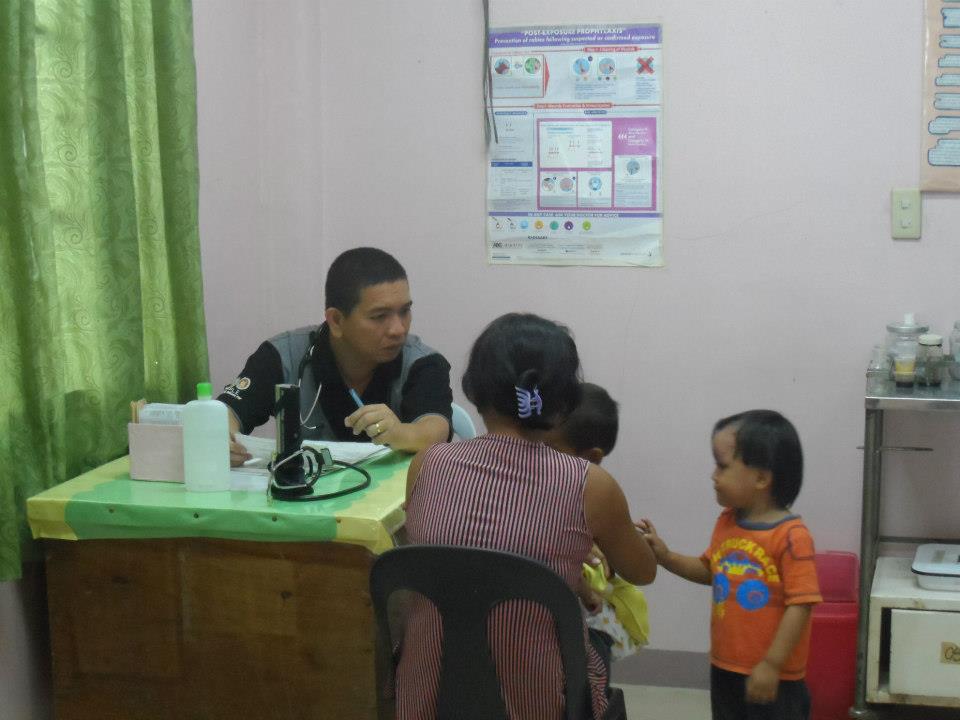 Archived moment from a community feeding, health, or family outreach activity