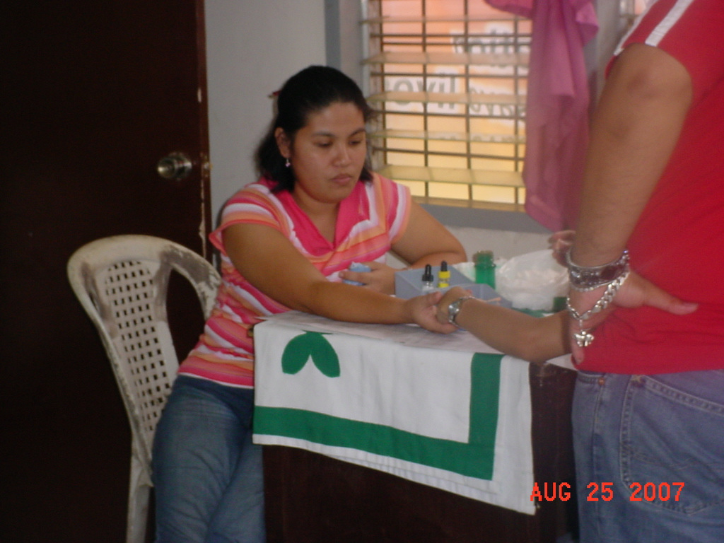 Archived moment from a community feeding, health, or family outreach activity