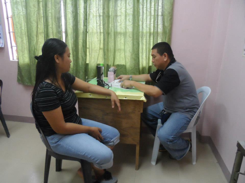 Archived moment from a community feeding, health, or family outreach activity