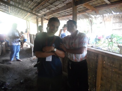 Archived moment from a community feeding, health, or family outreach activity