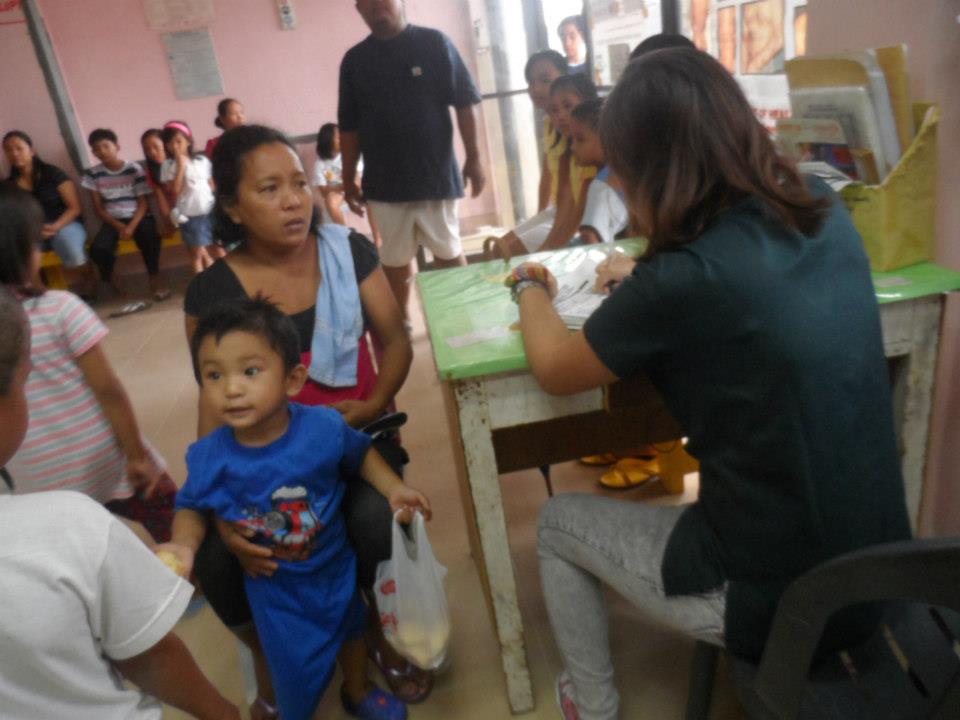 Archived moment from a community feeding, health, or family outreach activity