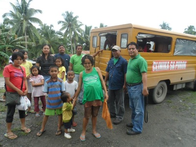 Archived moment from a community feeding, health, or family outreach activity