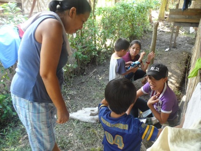 Archived moment from a community feeding, health, or family outreach activity