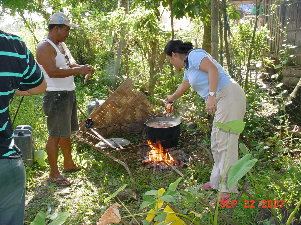 Archived moment from a community feeding, health, or family outreach activity