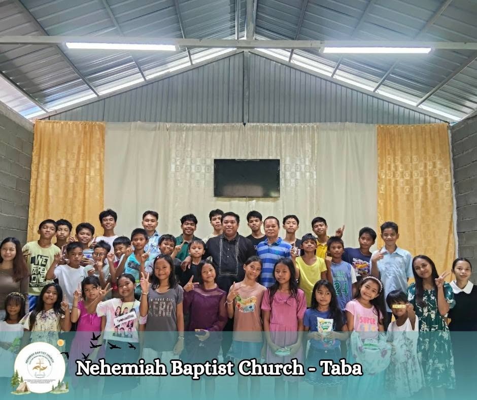 Nehemiah Baptist Church children and youth in Taba